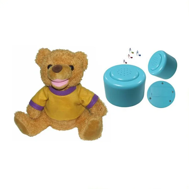 stuffed animal recordable voice box