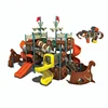 outdoor playground pirate ship for hot sale