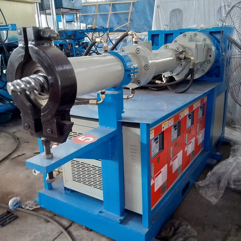 
Cold Feed Rubber Extruder Machine / EPDM & Silicone Rubber Extruder 