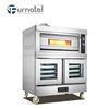 China Factory Prices Commercial Gas Single Deck Bread Baking Oven with Proofer for Sale
