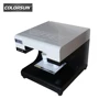 New latte art printing machine for 3D coffee flatbed printer with Laptop