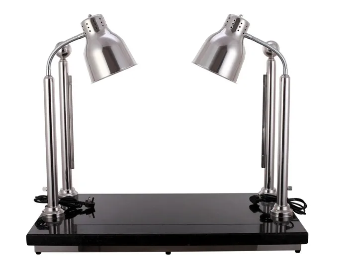 stainless steel kitchen wares buffet food heating warmer lamp