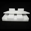 CNC Cut White Acrylic Double Magazine Carrier Mold Angled Wings Acrylic