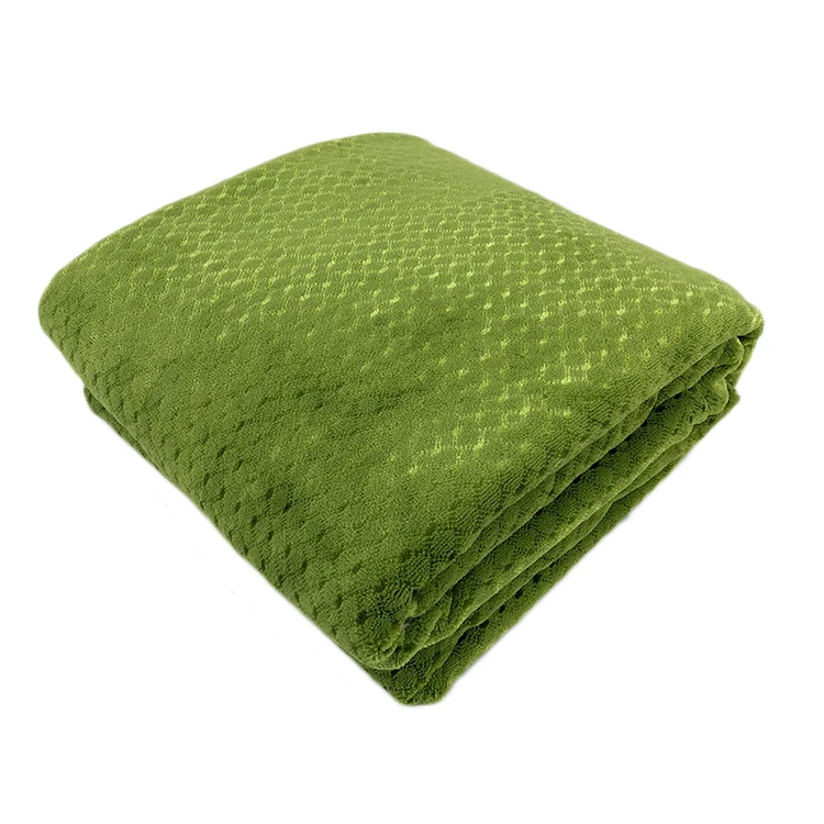 Solid Glitter Jacquard Woven Flannel Fleece Fabric Buy Jacquard