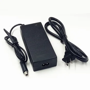 

42V 2A electric scooter battery charger US / EU / UK/ AU plug charger for MI M365 scooter ES1 ES2 ES4 electric scooter, Black