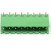 Brass Curved Pin Open Type Plug in 5.08 7.62mm 300V 15A Male Terminal Block Connector XS2EHDR