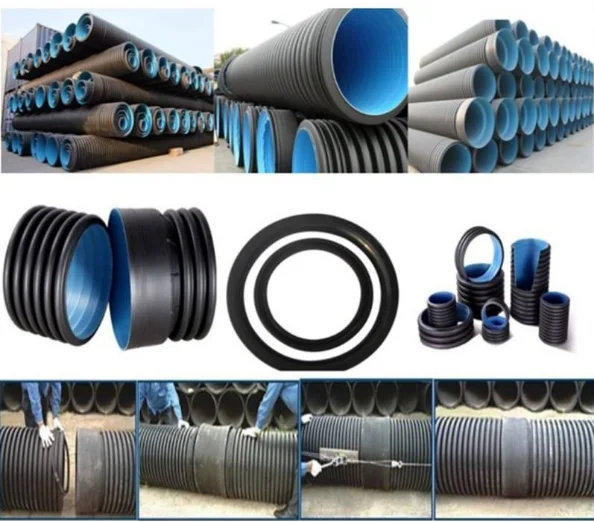 How to connect corrugated drain pipe