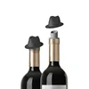 novelty fun kitchenware 3D top hat shape wine and bottle stopper