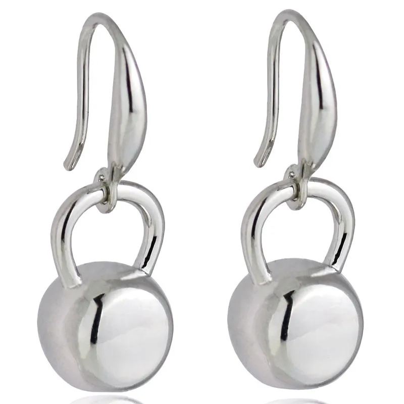 

Outdoor fitness equipment kettlebell women's earrings sports earrings womens of earrings, N/a