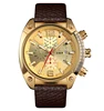 hot sale Luxury gold watch japan movt waterproof factory source supplier