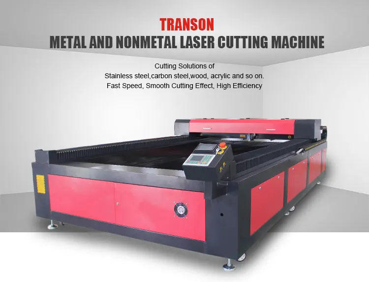 1530 metal and nonmetal cutting machine co2 laser Transon Brand