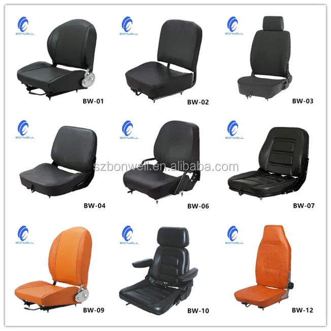 High Quality Universal Forklift Seat For Heli,Tcm,Clark,Linde,Hyster