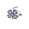 Mobile minor surgery light ceiling type shadowless LED operating lamp