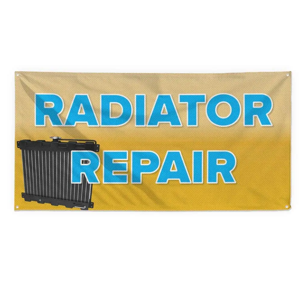 Used Bikes Outdoor Fence Sign Vinyl Windproof Mesh Banner With