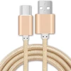 New Design Professional type c and micro 2 mm nylon usb to latest cable for external camera smart phones