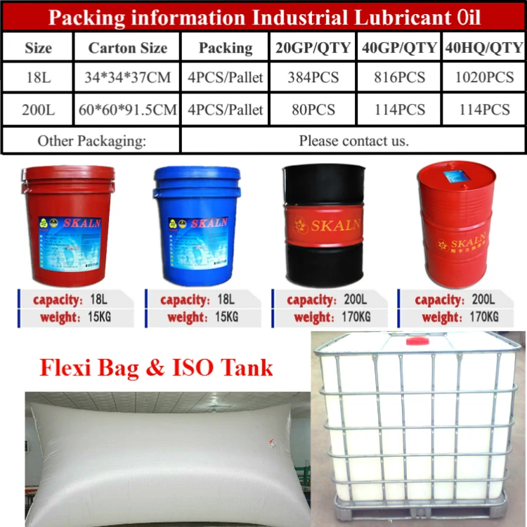 SKALN Food Manufacturing Industry Synthetic Chain Oil