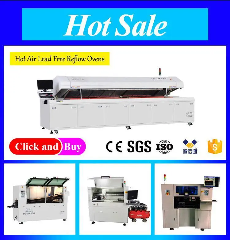 Jaguar High Capacity Wave Solder Machine for LED Bulb Production Line with CE