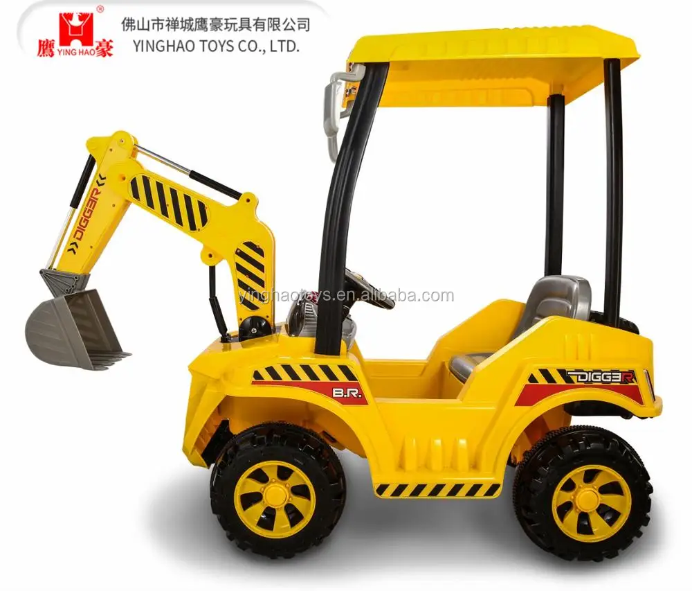 excavator ride on with battery