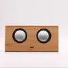 High End Wooden Design Mutual Induction Speaker, golf speaker for smart phone
