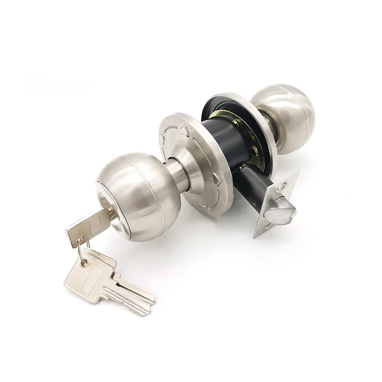 One Side Knob One Side Key Lock Cylinder,Guard Security Door Cylinder