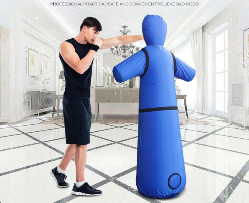 

PVC Inflatable Tumbler Blow Out Boxing Cathartic People Double Tumbler Vent Dolls Vent People Human Flesh Sandbags, As picture