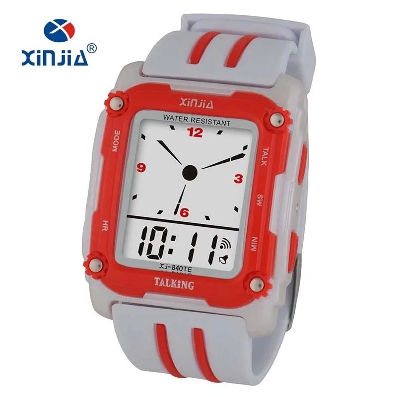 Fashion Waterproof Talking Watches For Blind People Dual Display Buy Talking Watch,Waterproof