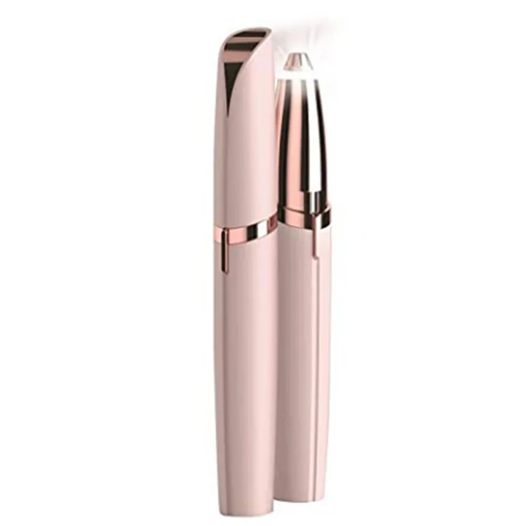 

Women's Painless Mini Electric Brows Hair Remover Painless EyeBrows Shaver, Golden white