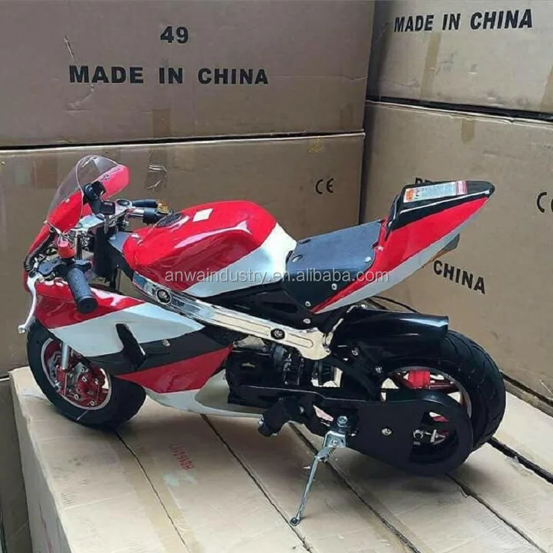 49cc Pull Start Children Mini Super Pocket Bike PW4901