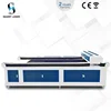 CC1325 high speed industrial plywood mat cardboard flatbed laser cutter machine table