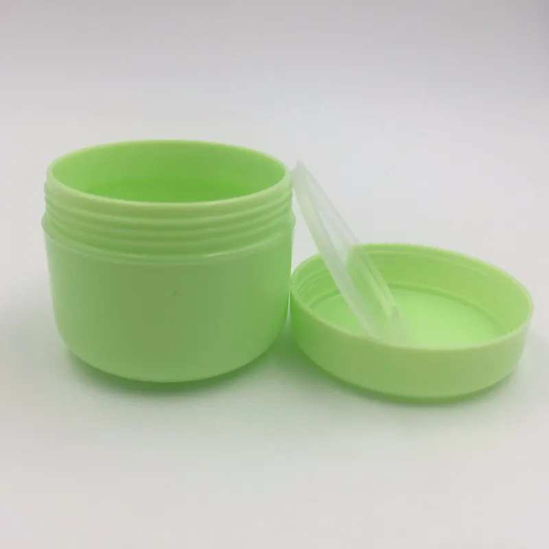 50g 50ml Plastic Pp Colorful Round Cream Jar With Screw Cap Dome Lid Plastic Jar With Lids Buy