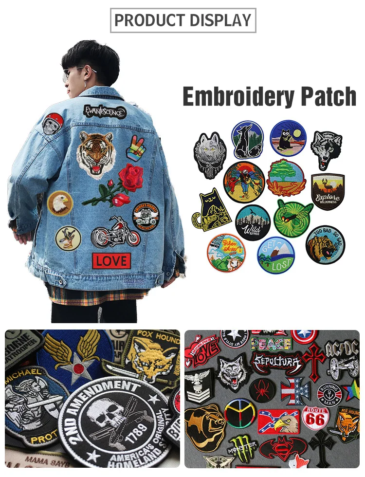 Kenteer Wholesale Custom 3d Logo Badge Iron On Heat Transfer Embroidery Patch For Clothing Buy