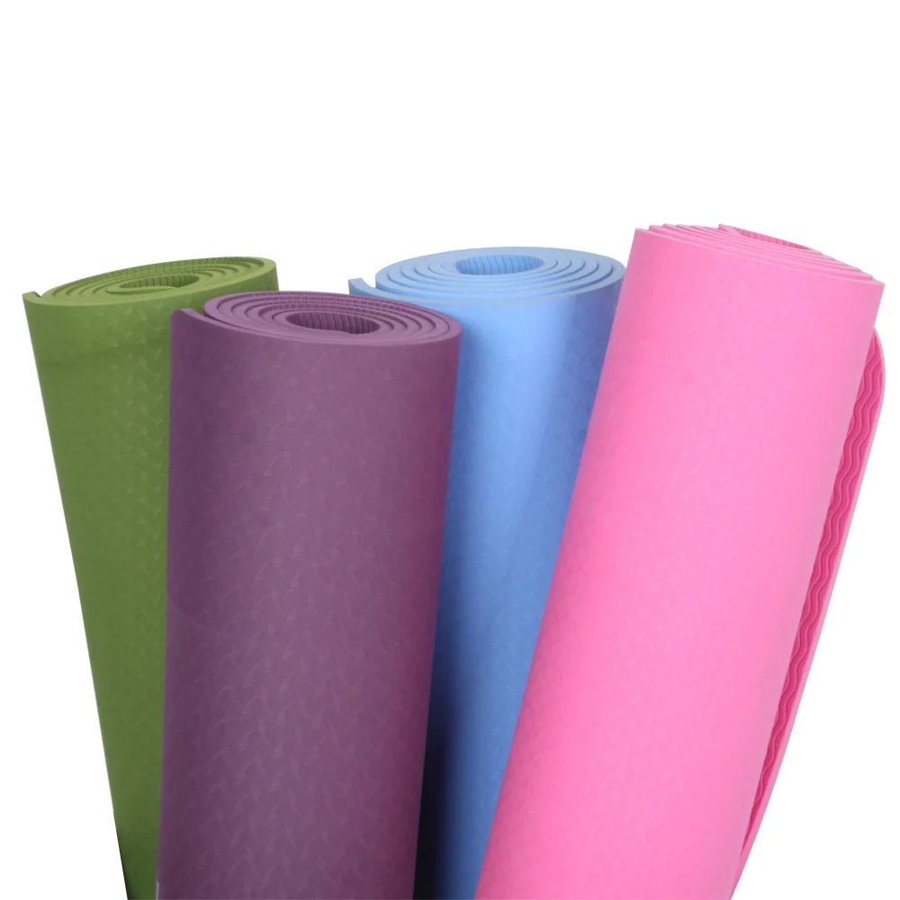 

China factory wholesale natural rubber yoga mat, Customized