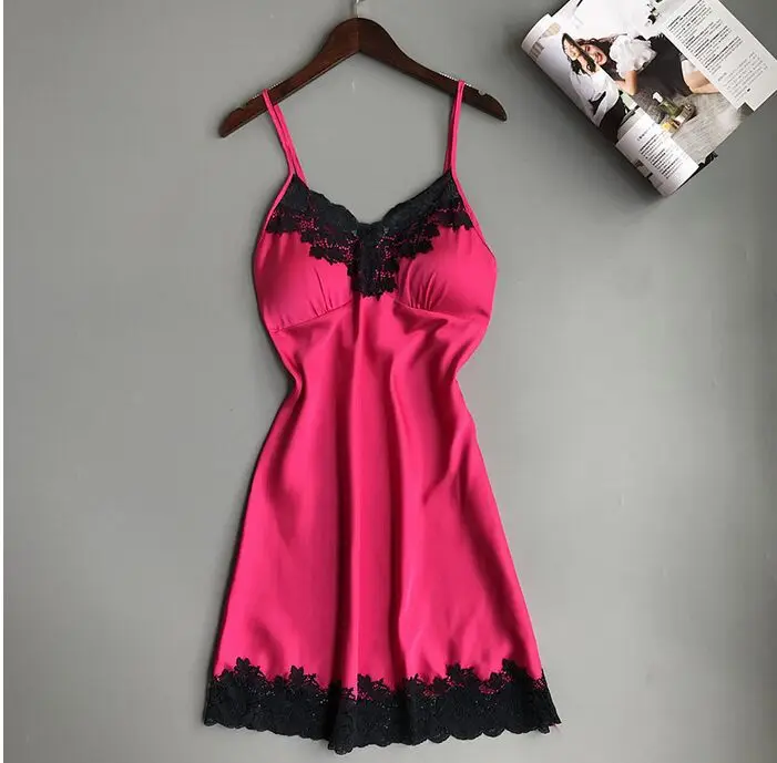 

sfy1005 women sexy colors satin sleepwear