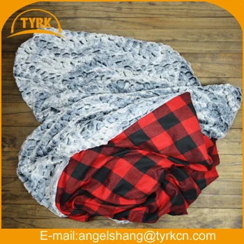 Checkered Fleece Blanket Custom Printed Thick Checkered Fleece Blanket Custom Printed Thick