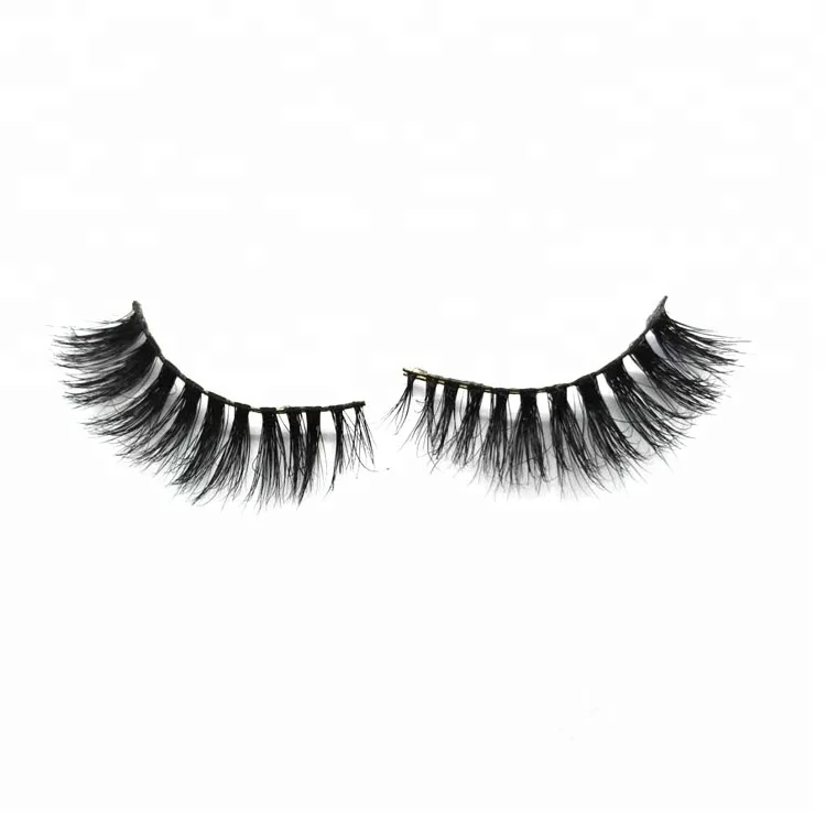 

FREE SAMPLES natural curls handmade natural looking mink 3d cheap eyelashes, Natural black