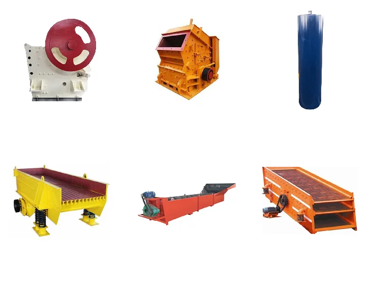 vibrating screen for gravel sorting