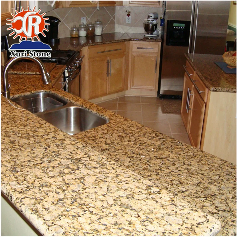 Giallo Fiorito Granite Kitchen Countertop With Low Price - Buy High