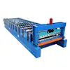 Factory price galvanized steel coil roofing tile roll forming machine