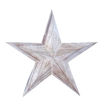 Fine Hotsale Decorative Hanging Wooden Star For Christmas Gift