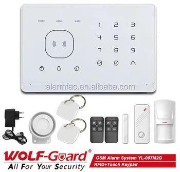 Wolf Guard alarms YL-007M2G gsm home 