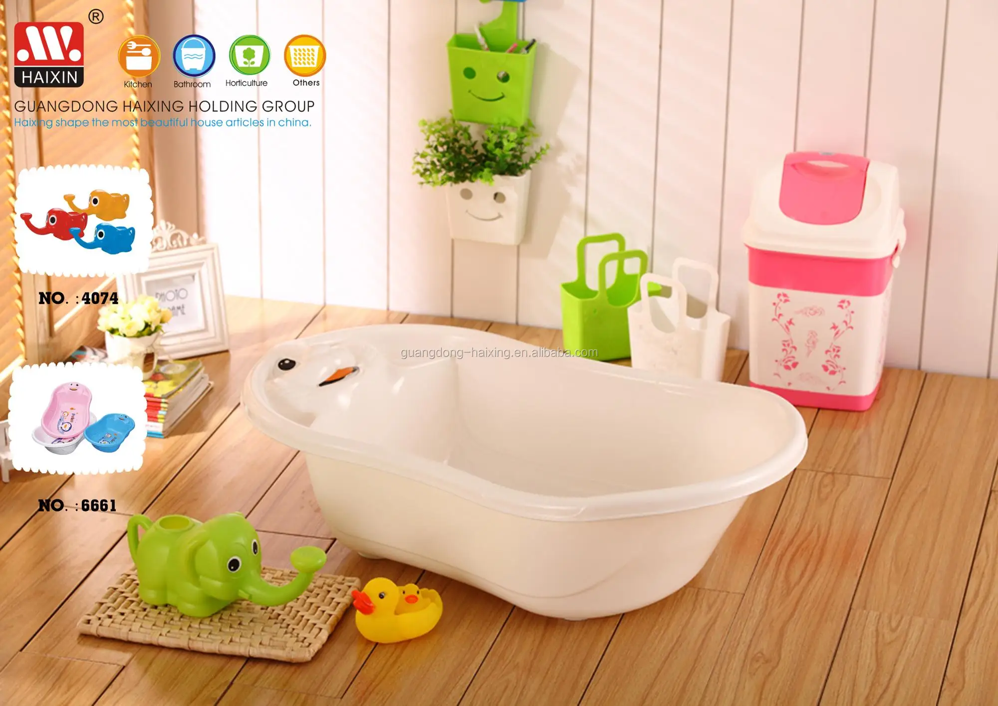 Manufacturer Clawfoot Freestanding Children Wash Tub Bpa Free Baby Bath Tub Plastic Kids Bath