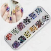 Mixed Rhinestones samples Crystals non hot fix stone for nail