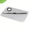 Palette and spatula makeup ,SY3q hot stainless steel cosmetic makeup palette