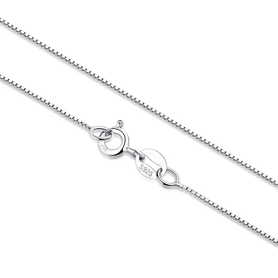 

Fashion Basic Silver Chain Necklace 925 Sterling Silver Adjustable Chain Necklace Women Wholesale Silver Jewelry