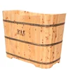 kangxi 1000mm comfortable bathtub seat small size wooden ofuro