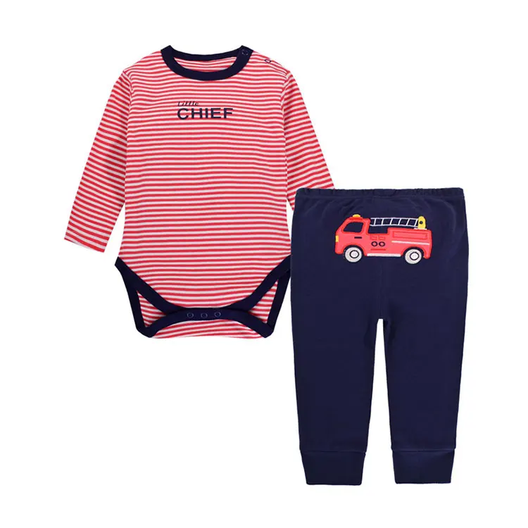 

2 pcs baby bodysuit set wholesale baby clothes clothing
