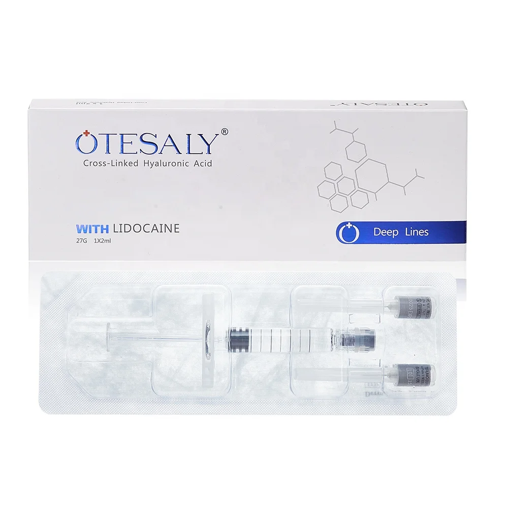 

2ML Deep Filler With 3% Lido For Injectable Into Dermis Layer Without Pain From Otesaly