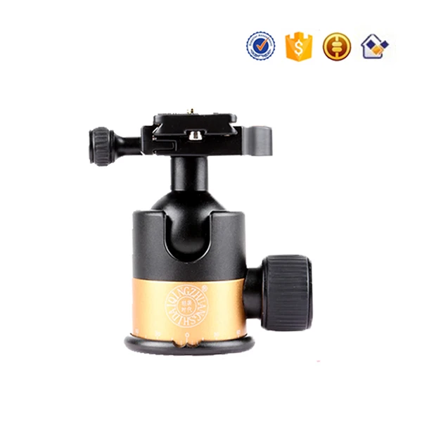 Aluminum camera ball head multi-function double ball head Q10 20KG load dslr gimbal head