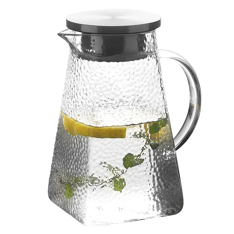 GTS-004 New Coming Clear Wholesale Handmade Cheap Price Juice And Water Pitcher Jug Glass