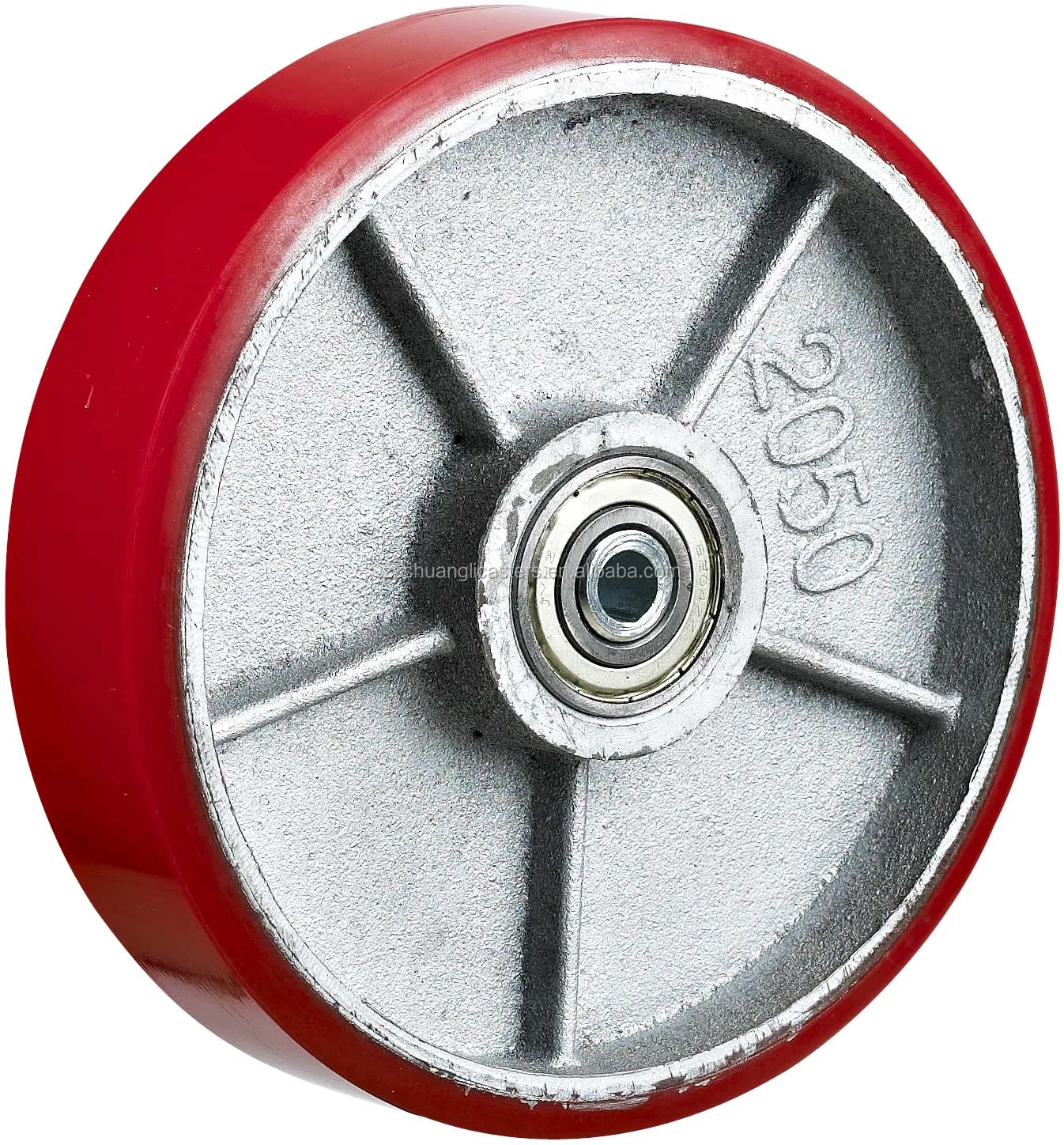 Cast Iron PU wheels
